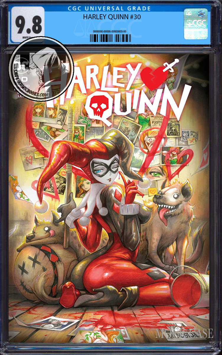 HARLEY QUINN #30 RACHTA LIN (616) EXCLUSIVE VAR CGC 9.8 BLUE LABEL (01/31/2024)