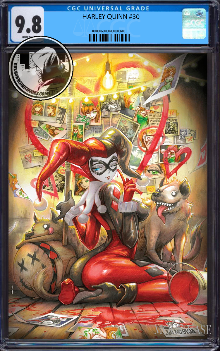 HARLEY QUINN #30 RACHTA LIN (616) EXCLUSIVE VIRGIN VAR CGC 9.8 BLUE LABEL (01/31/2024)