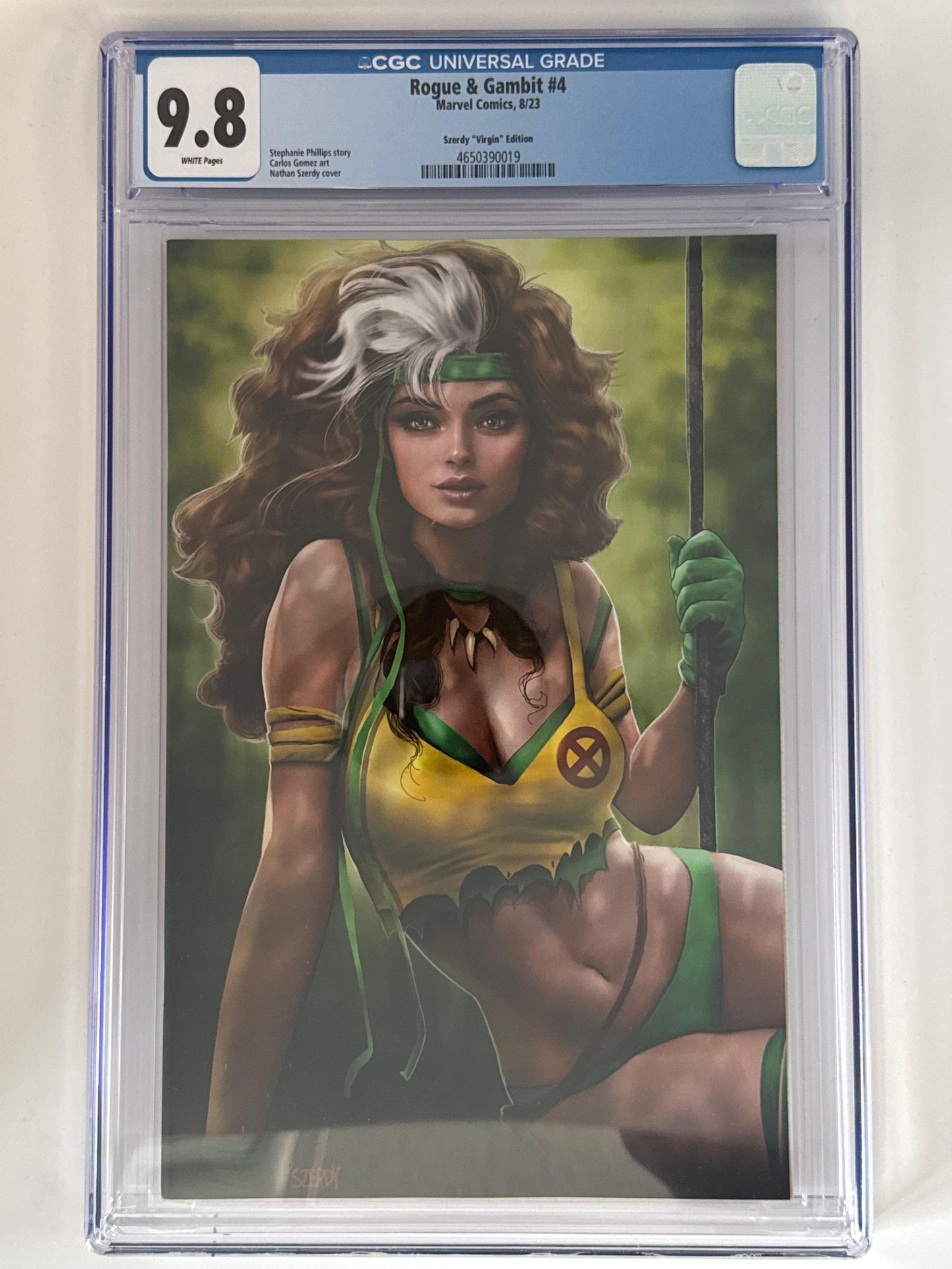 Rogue & Gambit #4 CGC 9.8 Blue Label Szerdy Exclusive Var