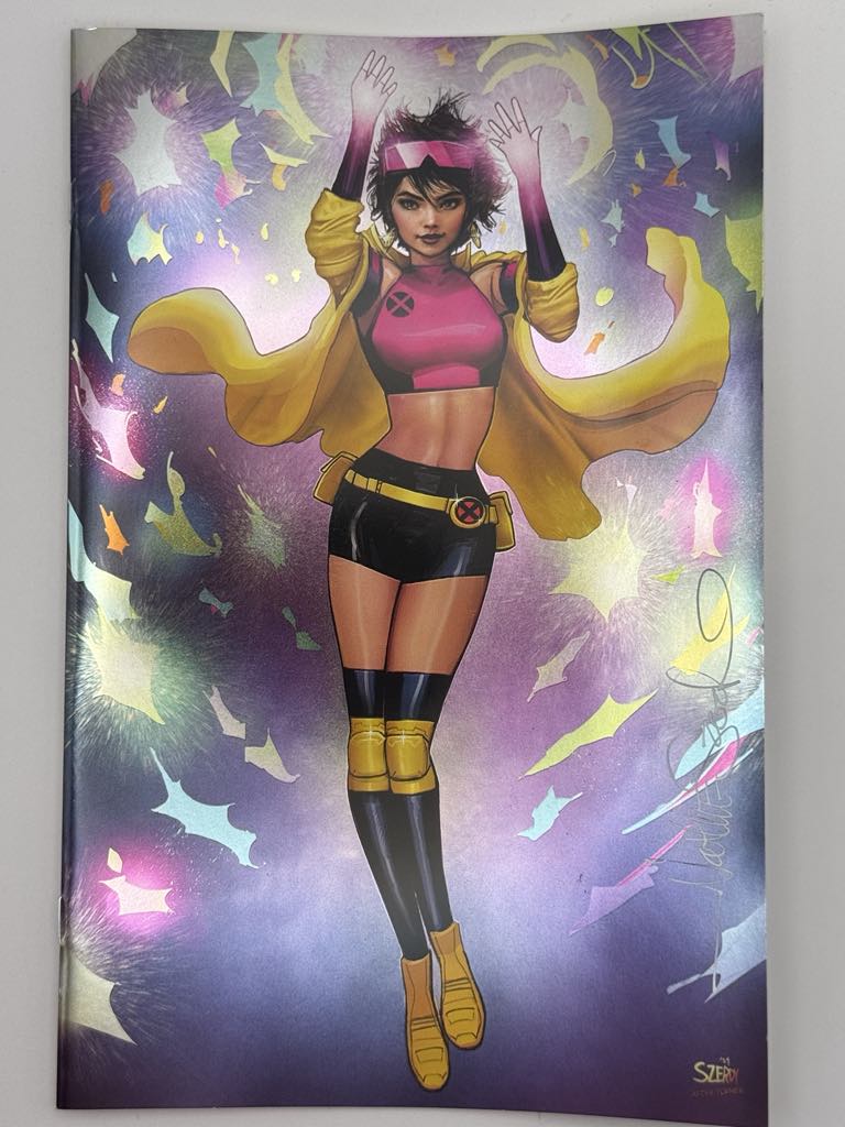 [SIGNED W/ COA] [FOIL] UNCANNY X-MEN #244 FACSIMILE UNKNOWN COMICS NATHAN SZERDY EXCLUSIVE VIRGIN NYCC 2024 VAR [IN STOCK]