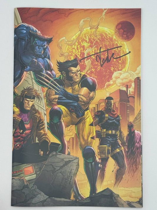 [SIGNED W/ COA] X-Men #14 Unknown Comic Tyler Kirkham CONNECTING COVER Exclusive Virgin Var [IN STOCK]
