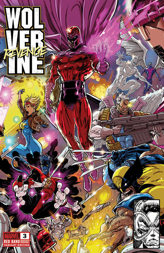 [SIGNED W/ COA] WOLVERINE REVENGE #3 RED BAND UNKNOWN COMICS KAARE ANDREWS CONNECTING COVER EXCLUSIVE VAR [POLYBAGGED] EXPLICIT CONTENT [IN STOCK]