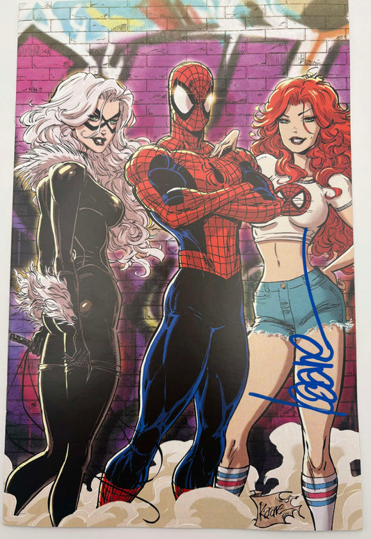 [SIGNED W/ COA] Amazing Spider-Man #63 Unknown Comics Kaare Andrews Connecting Exclusive Virgin Var [IN STOCK]