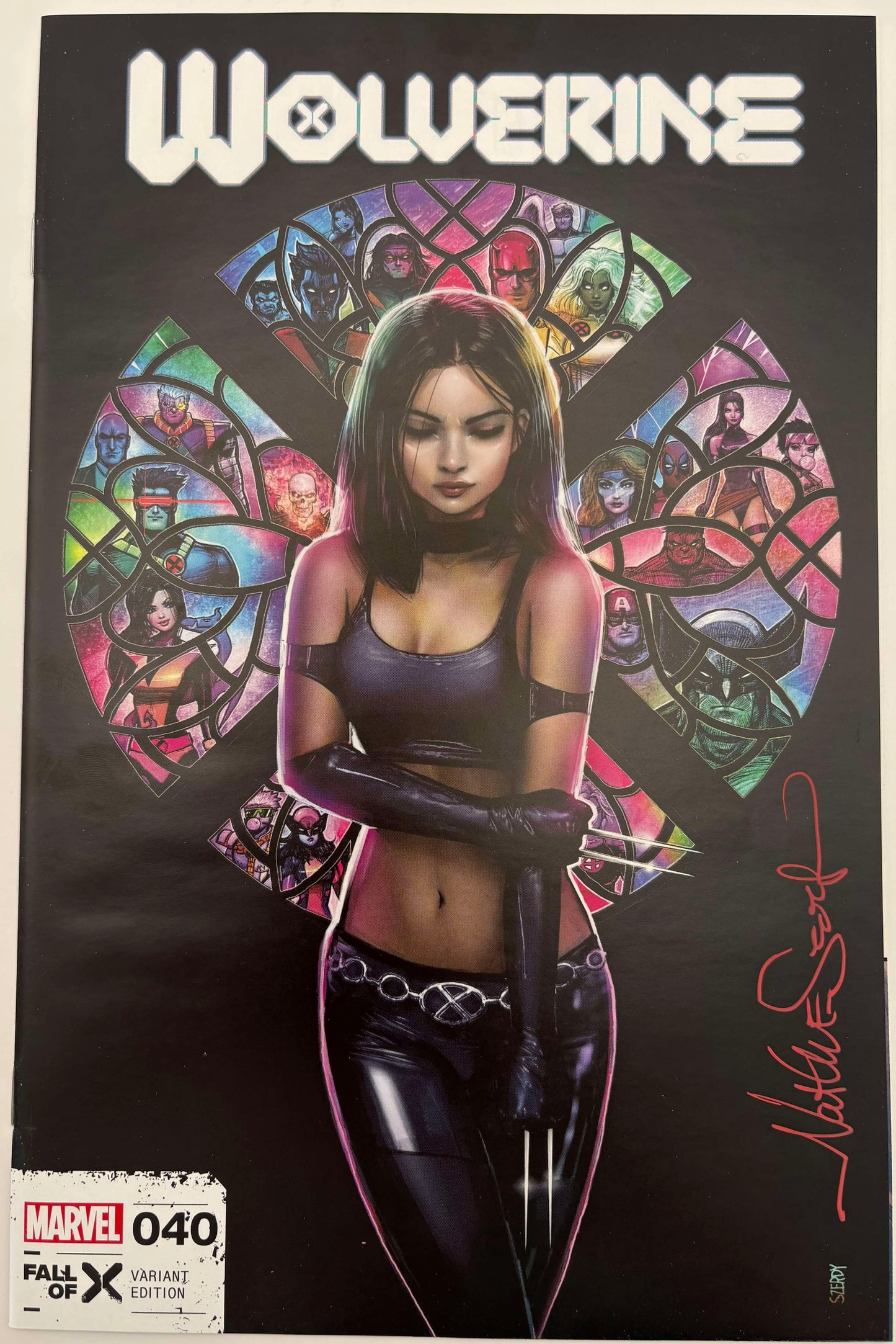 [SIGNED W/ COA] WOLVERINE #40 [FALL] UNKNOWN COMICS NATHAN SZERDY EXCLUSIVE VAR [IN STOCK]