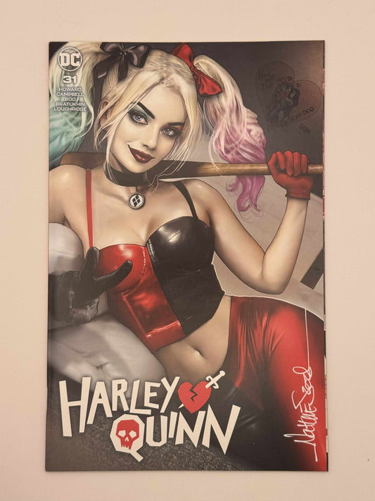 [SIGNED W/ COA] HARLEY QUINN #31 NATHAN SZERDY (616) EXCLUSIVE VAR [IN STOCK]