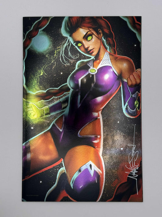 [SIGNED W/ COA] [FOIL] TITANS #1 NATHAN SZERDY (616) EXCLUSIVE VIRGIN VAR [IN STOCK]