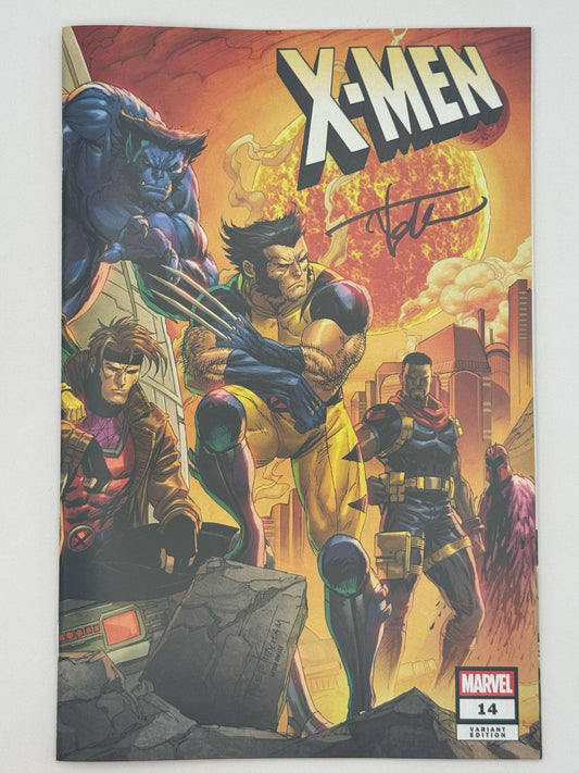 [SIGNED W/ COA] X-Men #14 Unknown Comic Tyler Kirkham CONNECTING COVER Exclusive Var [IN STOCK]