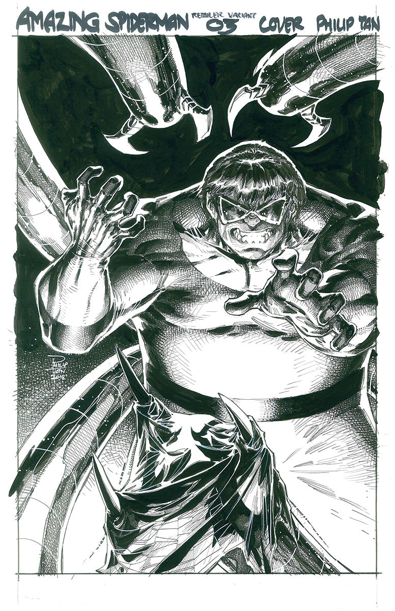 Amazing Spider-Man #3 by Philip Tan [ORIGINAL ART]