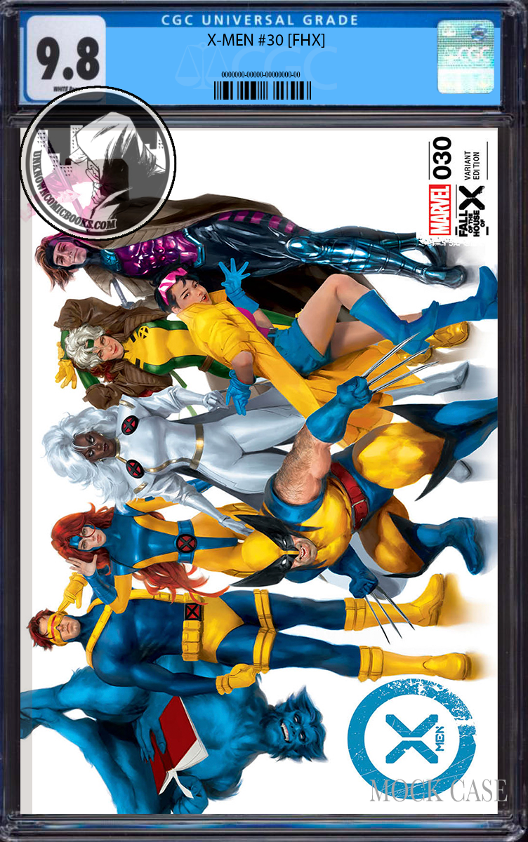 X-MEN #30 [FHX] UNKNOWN COMICS MIGUEL MERCADO EXCLUSIVE VOGUE VAR [CGC 9.8 BLUE LABEL] (08/28/2024)