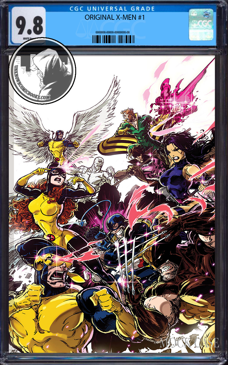 ORIGINAL X-MEN #1 UNKNOWN COMICS KAARE ANDREWS EXCLUSIVE VIRGIN VAR [CGC 9.8 BLUE LABEL] (07/31/2024)