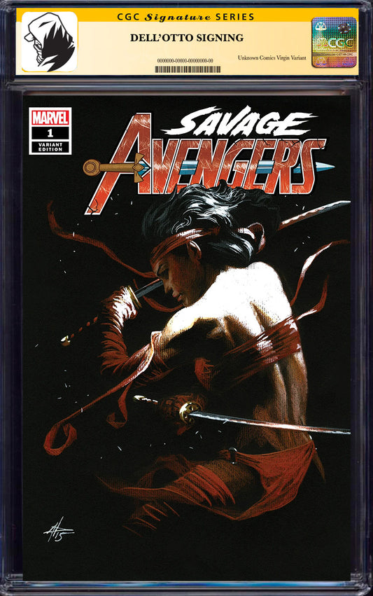 [SIGNED CGC 9.6+ YELLOW LABEL] Savage Avengers #1 Dell_Otto Exclusive [08-25]