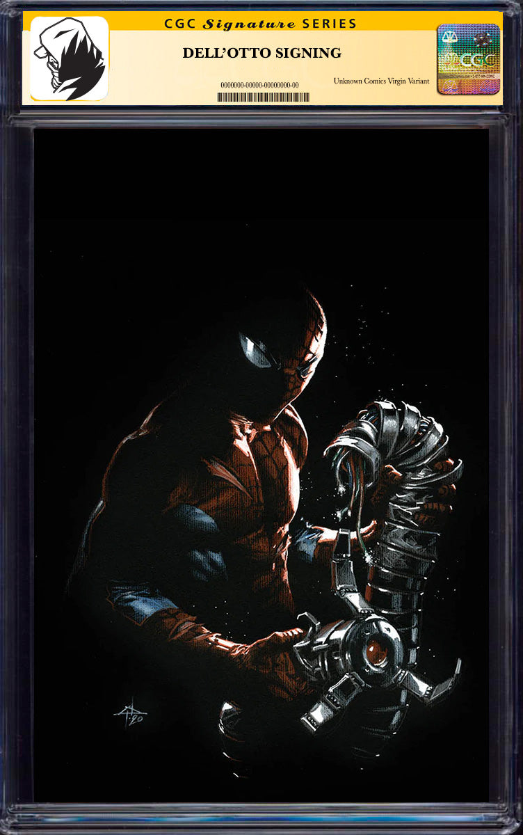 [SIGNED CGC 9.6+ YELLOW LABEL] Non-Stop Spider-Man #3 Unknown Comics Gabriele Dell_Otto Exclusive Var [08-25]