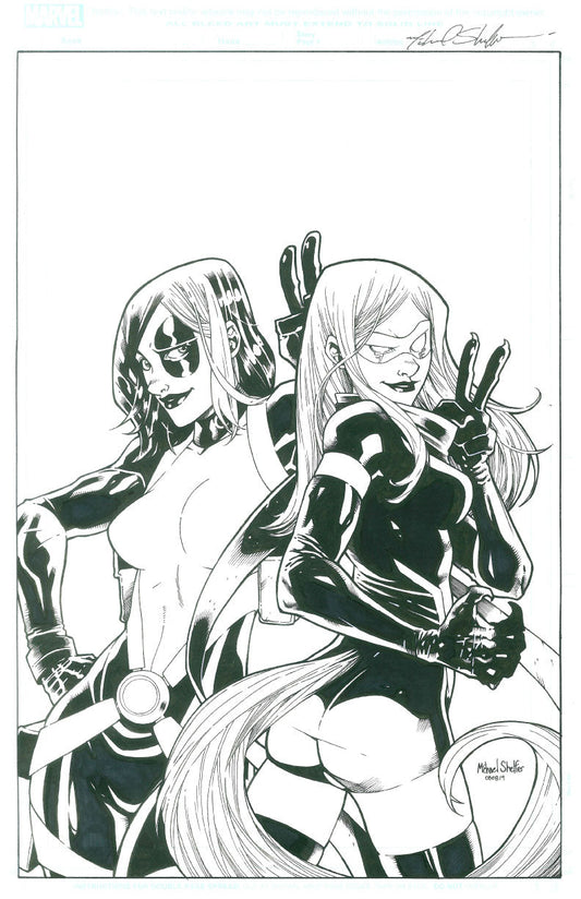 Domino by Michael Shelfer [ORIGINAL ART]