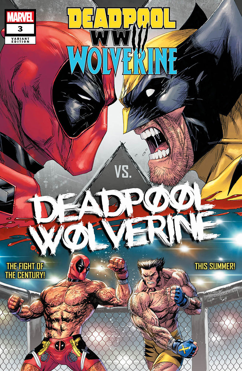 [SIGNED BY TYLER KIRKHAM] DEADPOOL & WOLVERINE: WWIII #3 UNKNOWN COMICS TYLER KIRKHAM VAR (08/28/2024)