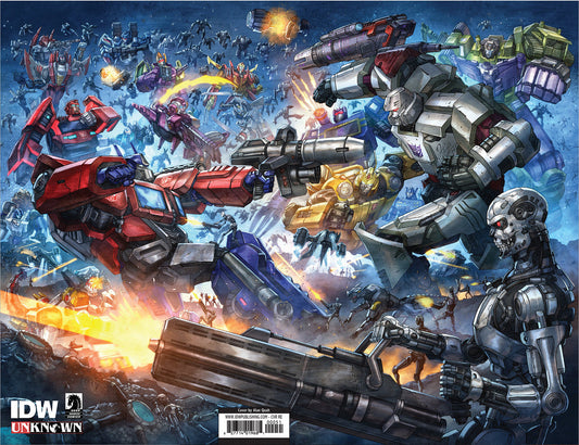 Transformers VS Terminator by Alan Quah [ORIGINAL ART] [2 PIECES OF ART]