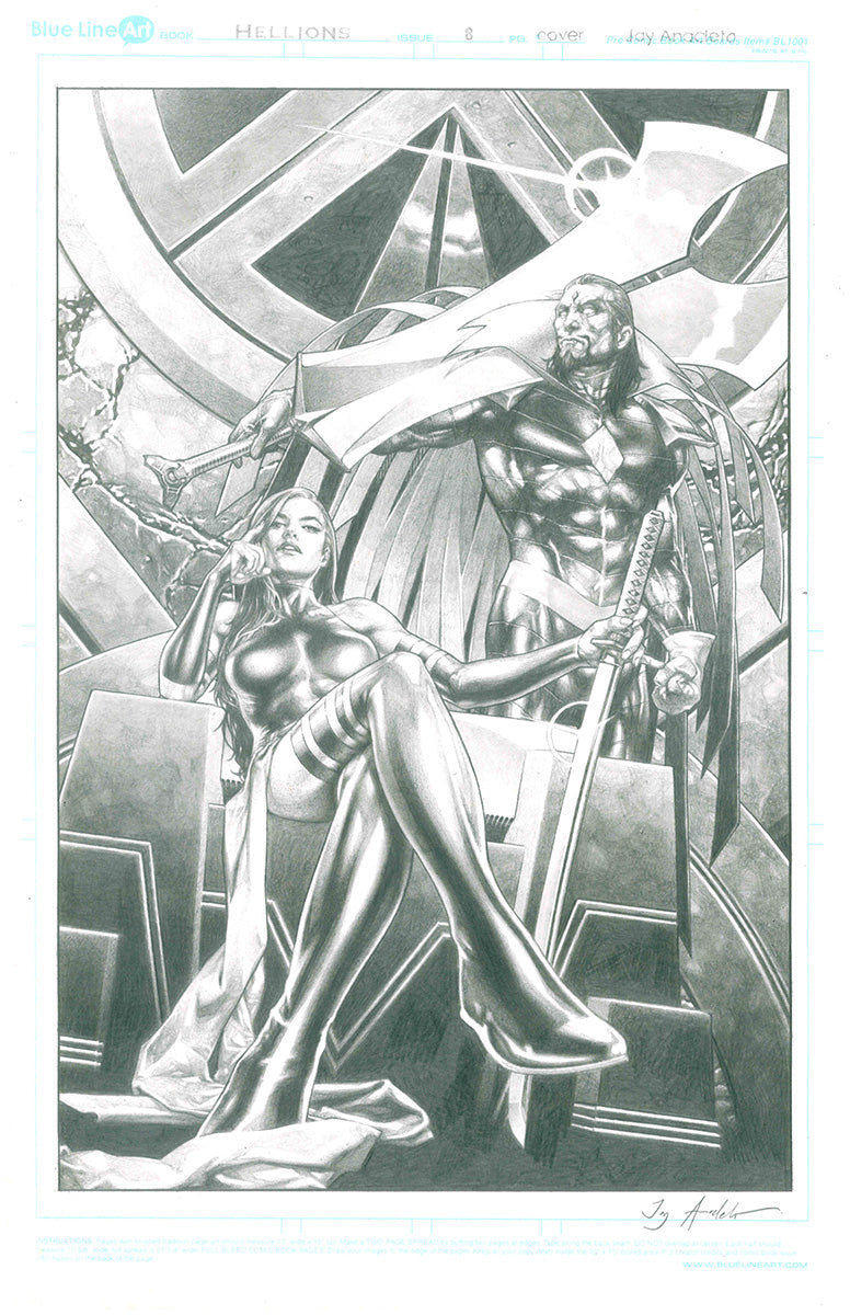 Hellions #8 by Jay Anacleto [ORIGINAL ART]