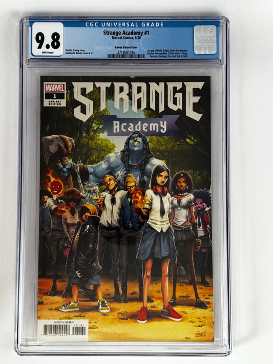STRANGE ACADEMY #1 Humberto Ramos Variant Cover CGC 9.8 Blue Label - 1st App. Emily Bright, Doyle Dormammu & More [In Stock]