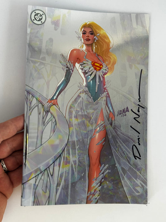 [Signed by David Nakayama] [FOIL] ACTION COMICS #1078 UNKNOWN COMICS DAVID NAKAYAMA EXCLUSIVE VIRGIN CONVENTION PREMIUM VAR [IN STOCK]