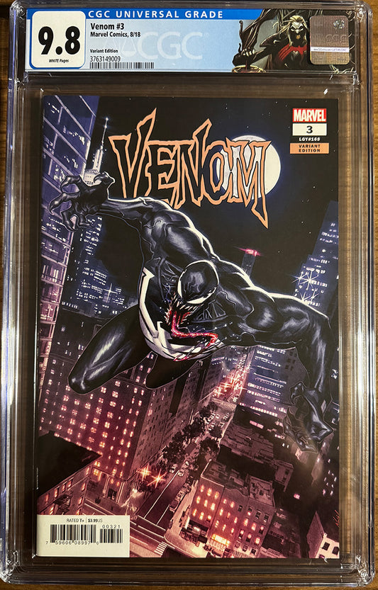 [CGC 9.8 Blue Label] VENOM #3 1:25 Molina First full appearance of Knull [IN STOCK]