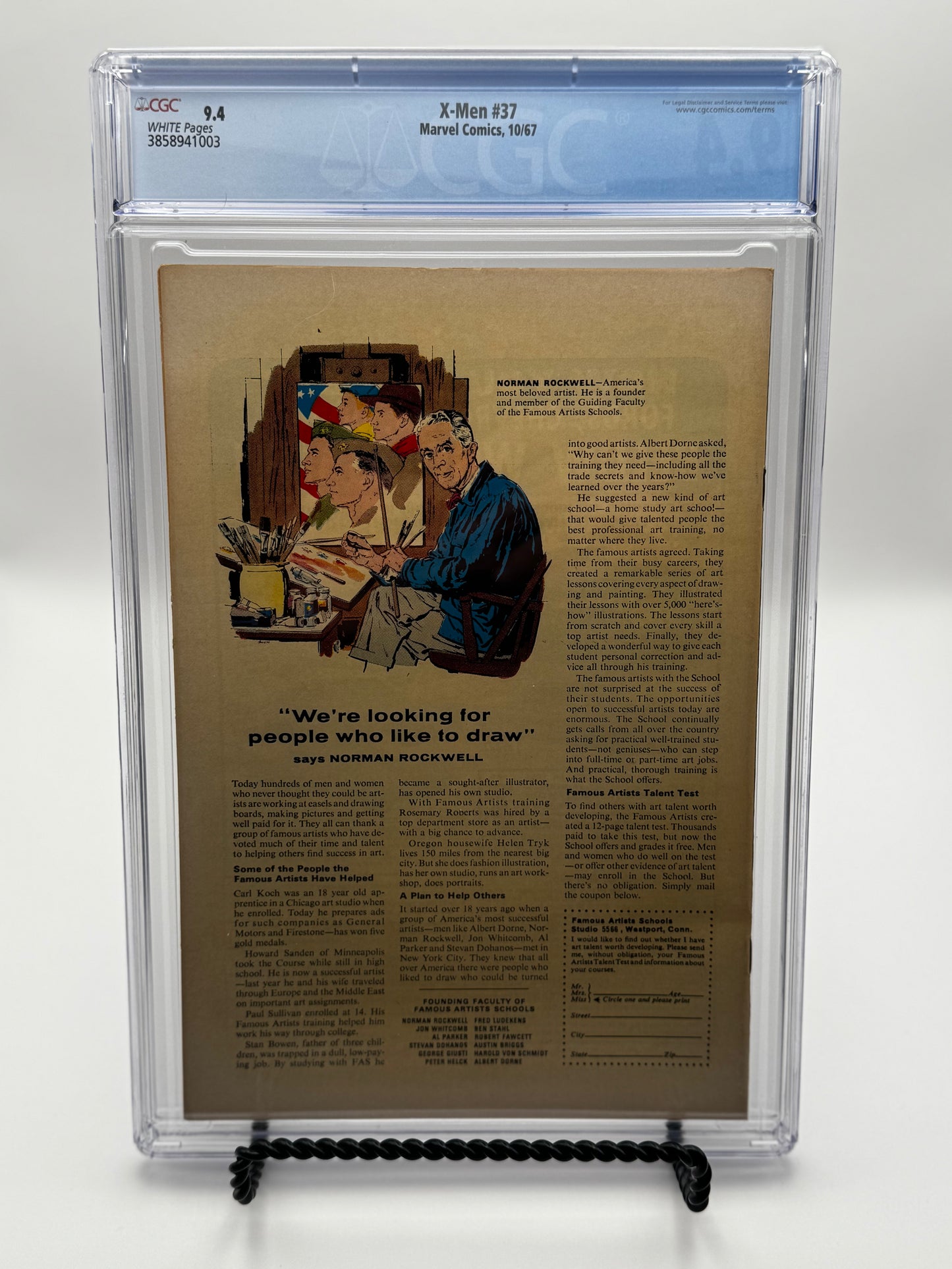 X-Men #37 CGC 9.4 Blue Label 1967 [IN STOCK]