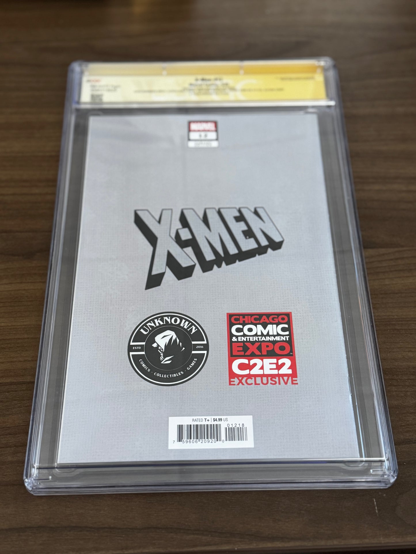 [SIGNED CGC 9.6 YELLOW LABLE] [16 TIMES SIGNED] X-Men #12 Unknown Comic Tyler Kirkham C2E2 2025 Exclusive Var [IN STOCK] (Copy)