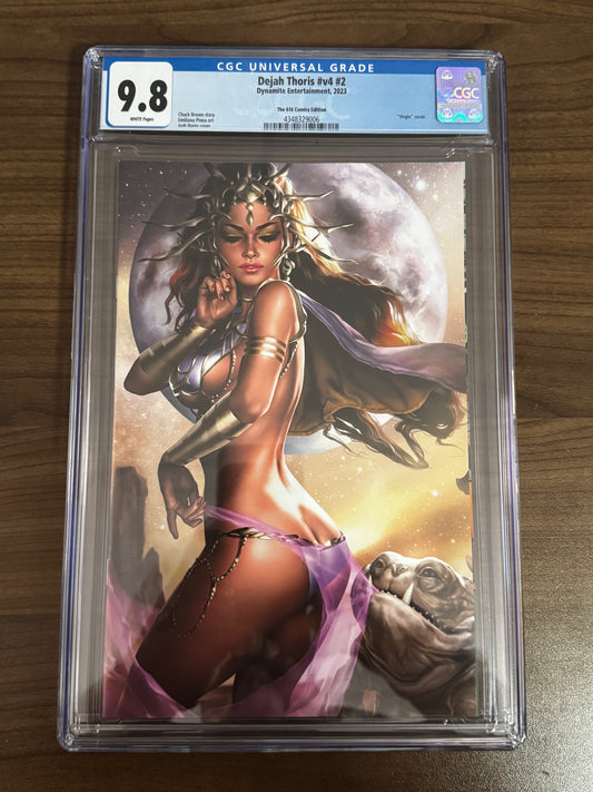 DEJAH THORIS #2 JOSH BURNS VIRGIN VAR CGC 9.8 BLUE LABEL [IN STOCK]