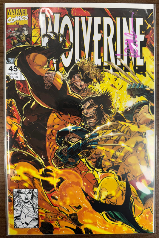 [SIGNED BY KAARE ANDREWS] WOLVERINE 45 UNKNOWN COMICS KAARE ANDREWS EXCLUSIVE VAR [IN STOCK]