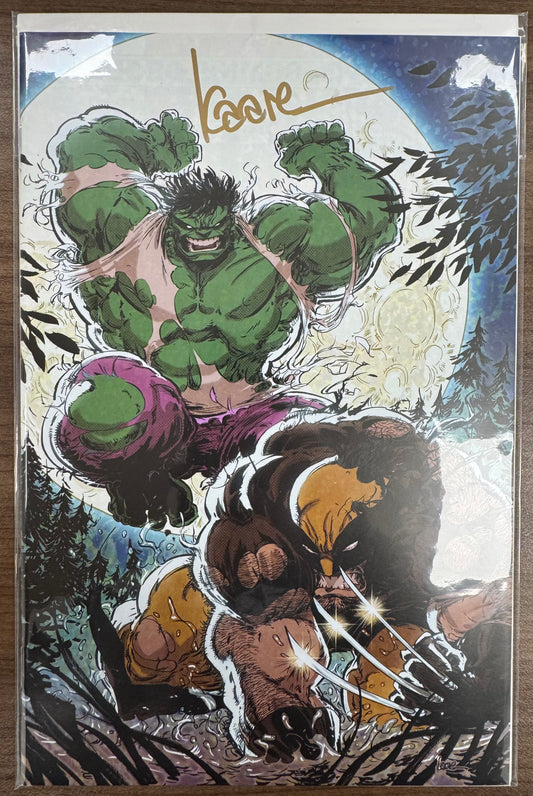 [SIGNED BY KAARE ANDREWS] INCREDIBLE HULK #181 FACSIMILE EDITION [NEW PRINTING] UNKNOWN COMICS KAARE ANDREWS EXCLUSIVE VIRGIN VAR [IN STOCK]