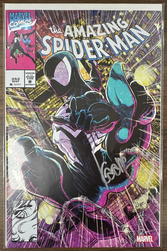 [SIGNED BY KAARE ANDREWS] AMAZING SPIDER-MAN #252 FACSIMILE EDITION [NEW PRINTING] UNKNOWN COMICS KAARE ANDREWS EXCLUSIVE VAR [IN STOCK]