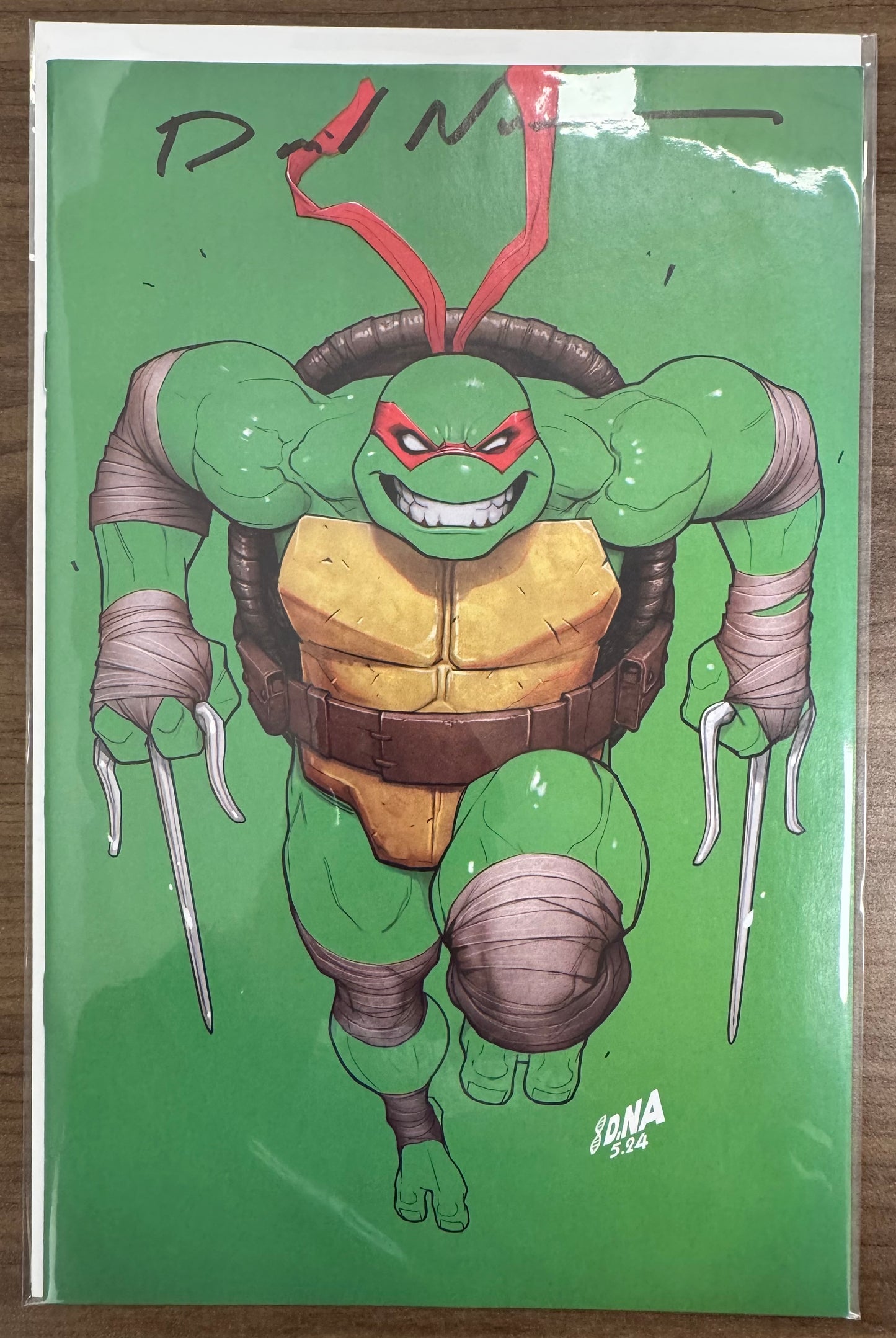 [Signed W/ Coa Nakayama] Teenage Mutant Ninja Turtles (2024) #1 Unknown Comics David Nakayama Exclusive Virgin [IN STOCK]