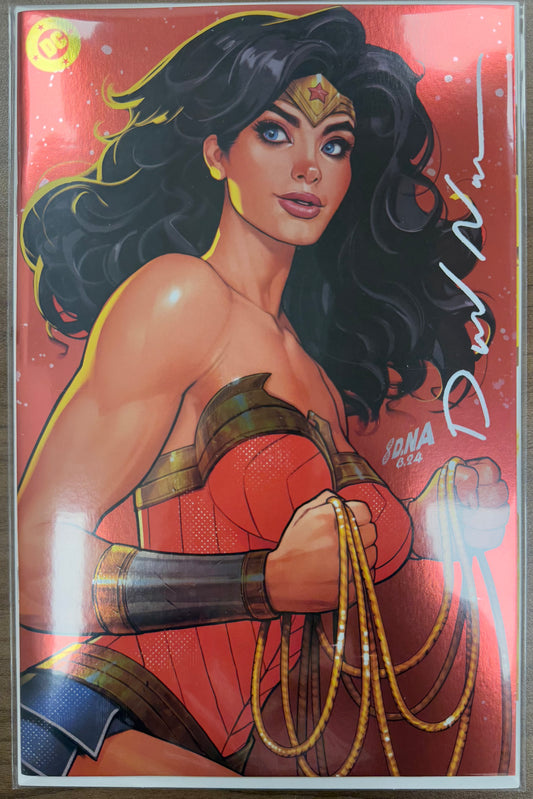 [SIGNED W/ COA] [FOIL] WONDER WOMAN #14 DAVID NAKAYAMA NYCC EXCLUSIVE VIRGIN VAR  (10/23/2024)