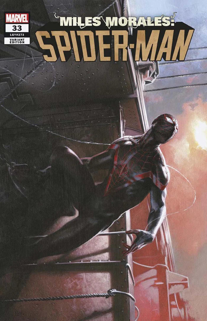 [SIGNED CGC 9.6+ YELLOW LABEL] Miles Morales Spider-Man #33 Unknown Comics Gabriele Dell_Otto Exclusive Var [08-25]