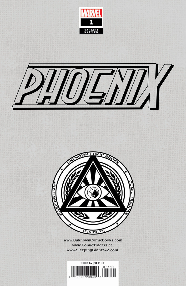 [SIGNED BY NATHAN SZERDY] PHOENIX #1 UNKNOWN COMICS NATHAN SZERDY VIRGIN VAR (08/28/2024)