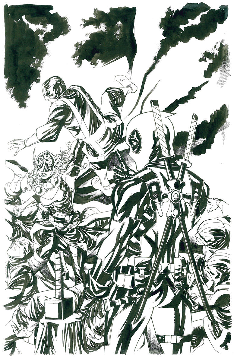 Secret Empire #6 by Mike Mckone [ORIGINAL ART]