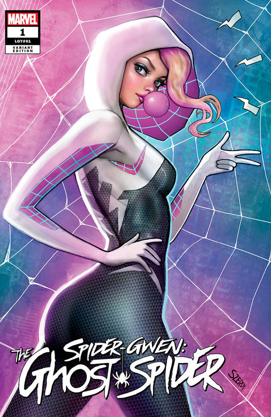 [SIGNED W/ COA] SPIDER-GWEN: THE GHOST-SPIDER #1 UNKNOWN COMICS NATHAN SZERDY EXCLUSIVE VAR (11/20/2024)