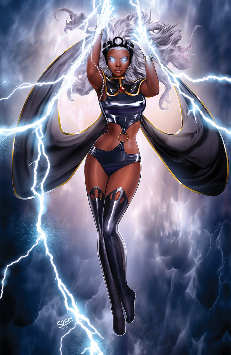 [SIGNED W/ COA] STORM #2 UNKNOWN COMICS NATHAN SZERDY EXCLUSIVE VIRGIN VAR [IN STOCK]