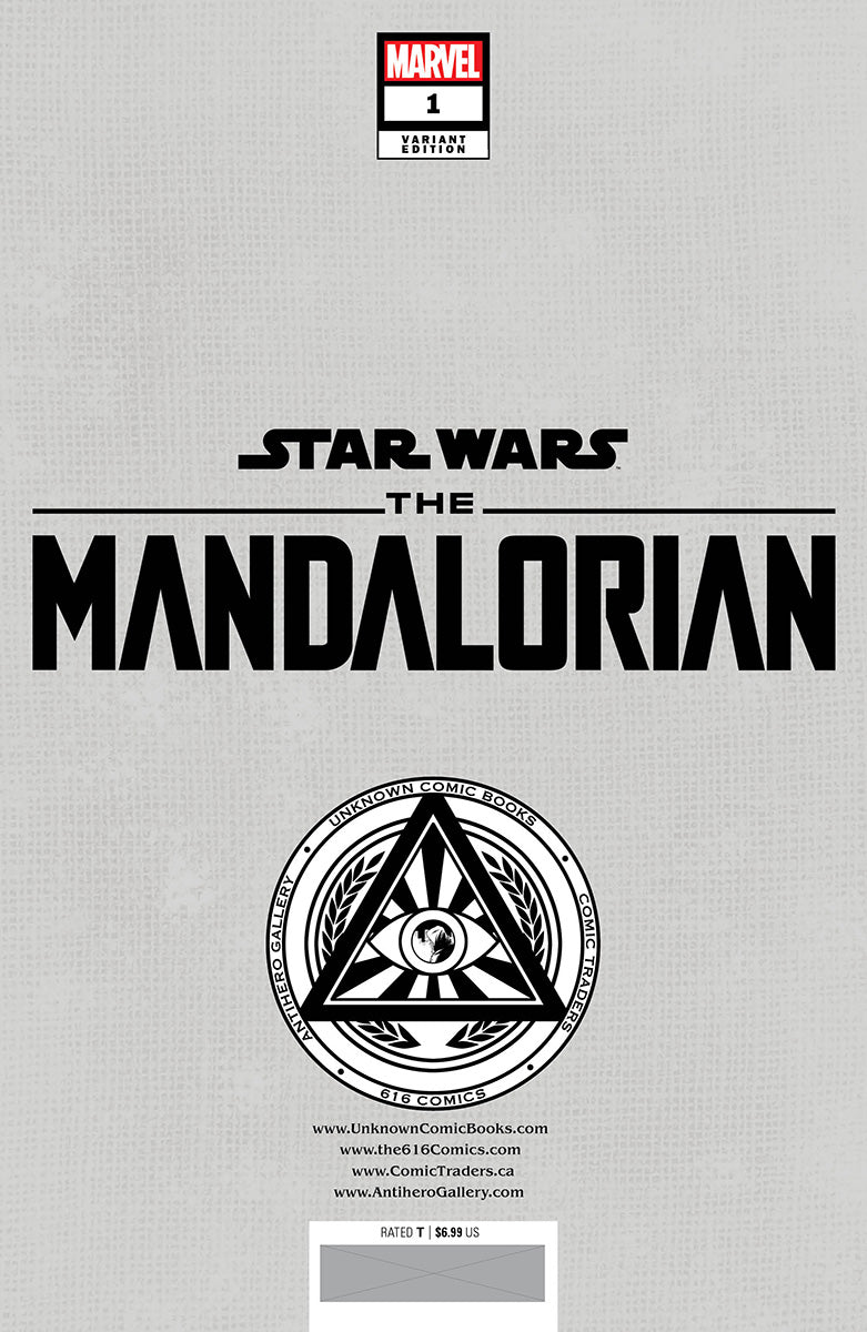 STAR WARS: THE MANDALORIAN SEASON 2 #1 UNKNOWN COMICS MICO SUAYAN EXCLUSIVE VAR CGC 9.8 BLUE LABEL (01/31/2024)