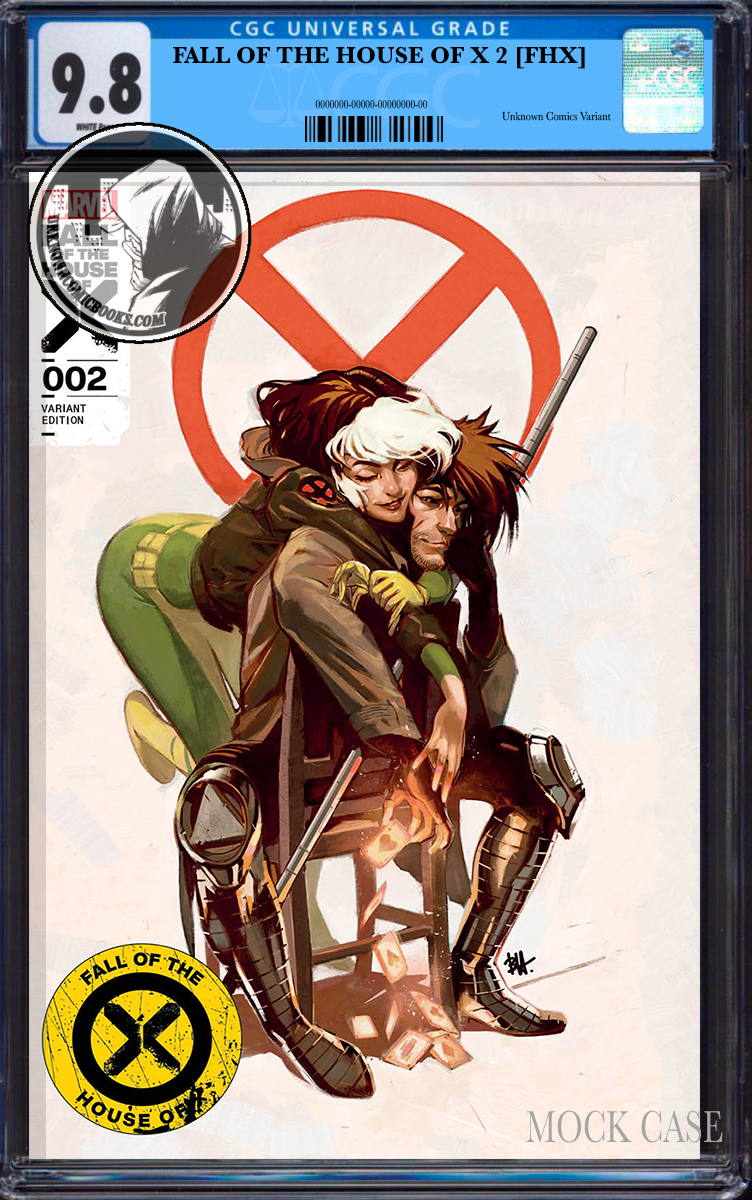 FALL OF THE HOUSE OF X #2 UNKNOWN COMICS BEN HARVEY EXCLUSIVE VAR [FHX]  [CGC 9.8 BLUE LABEL] (09/18/2024)