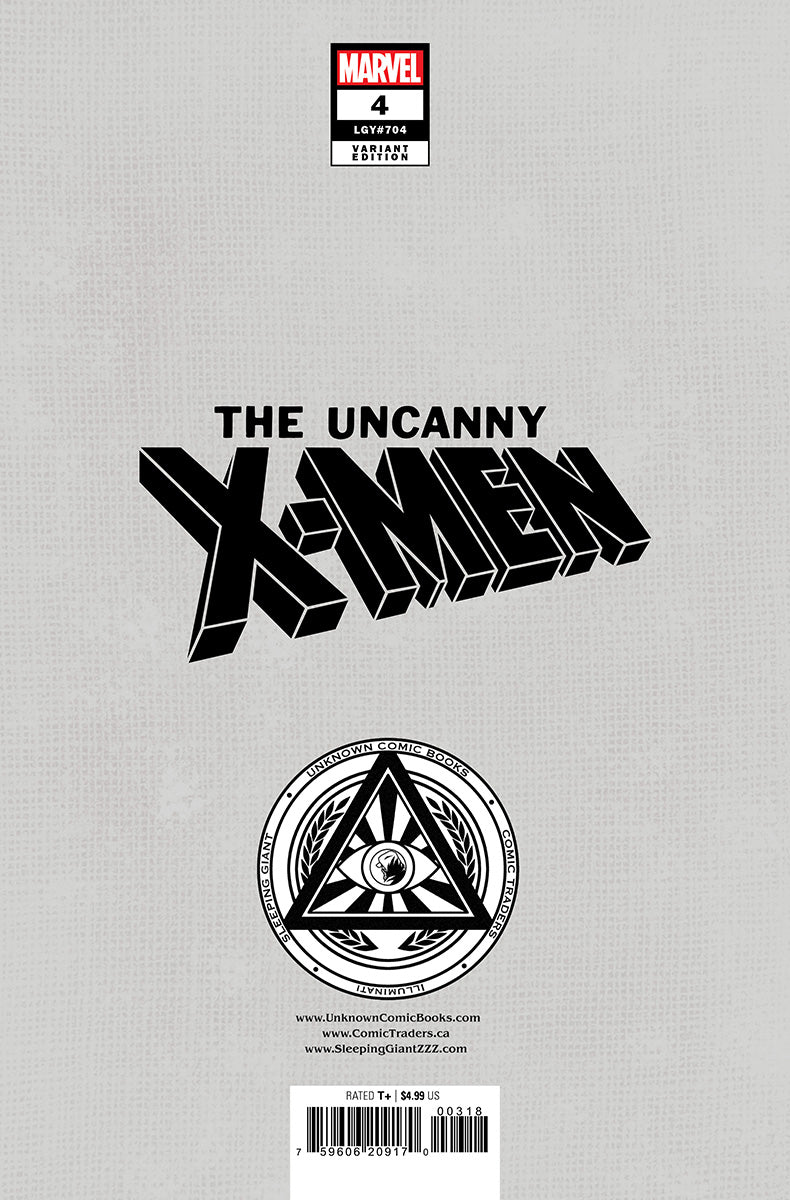 [SIGNED CGC] UNCANNY X-MEN #4 UNKNOWN COMICS TYLER KIRKHAM CONNECTING COVER EXCLUSIVE 9.6+ YELLOW LABEL (06/2025)