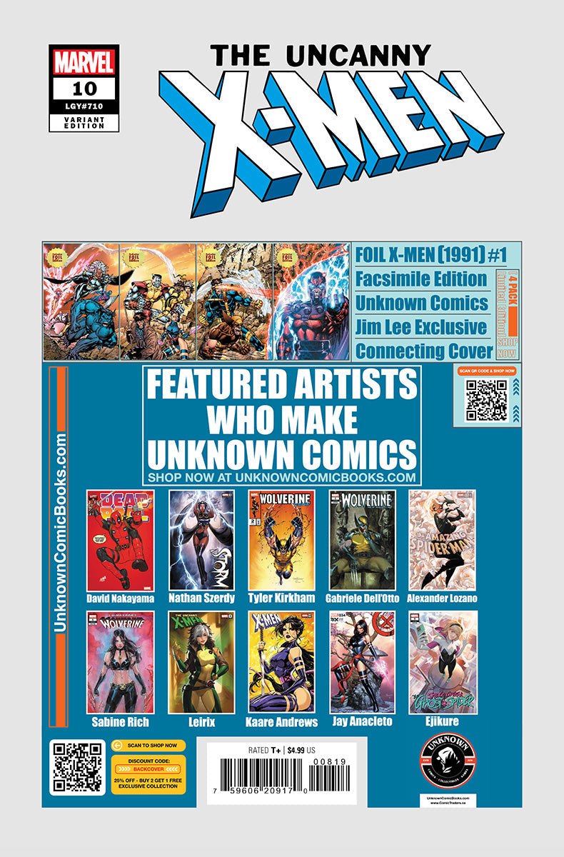 [FOIL] Uncanny X-Men #10 Unknown Comic David Nakayama MEGACON 2025 Exclusive PREMIUM Var (02/05/2025)