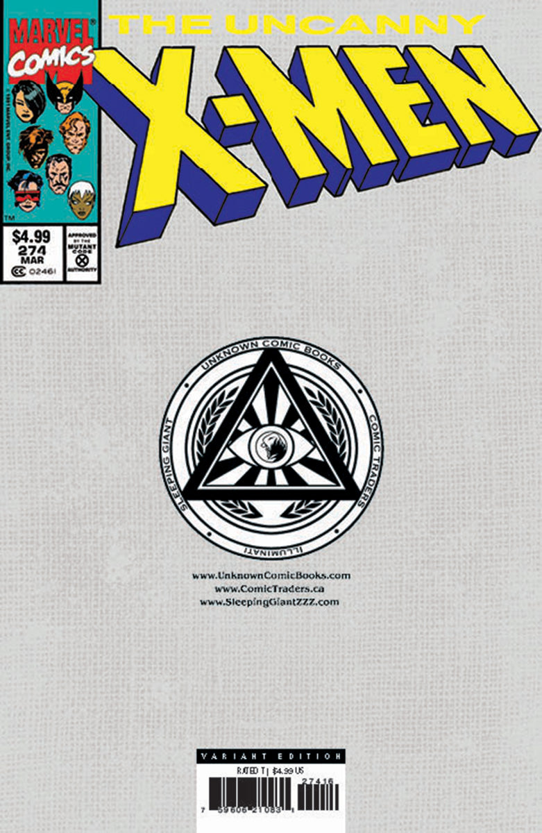 [SIGNED BY LENORE ZANN] UNCANNY X-MEN #274 FACSIMILE UNKNOWN COMICS TYLER KIRKHAM EXCLUSIVE VAR (03/26/2025)