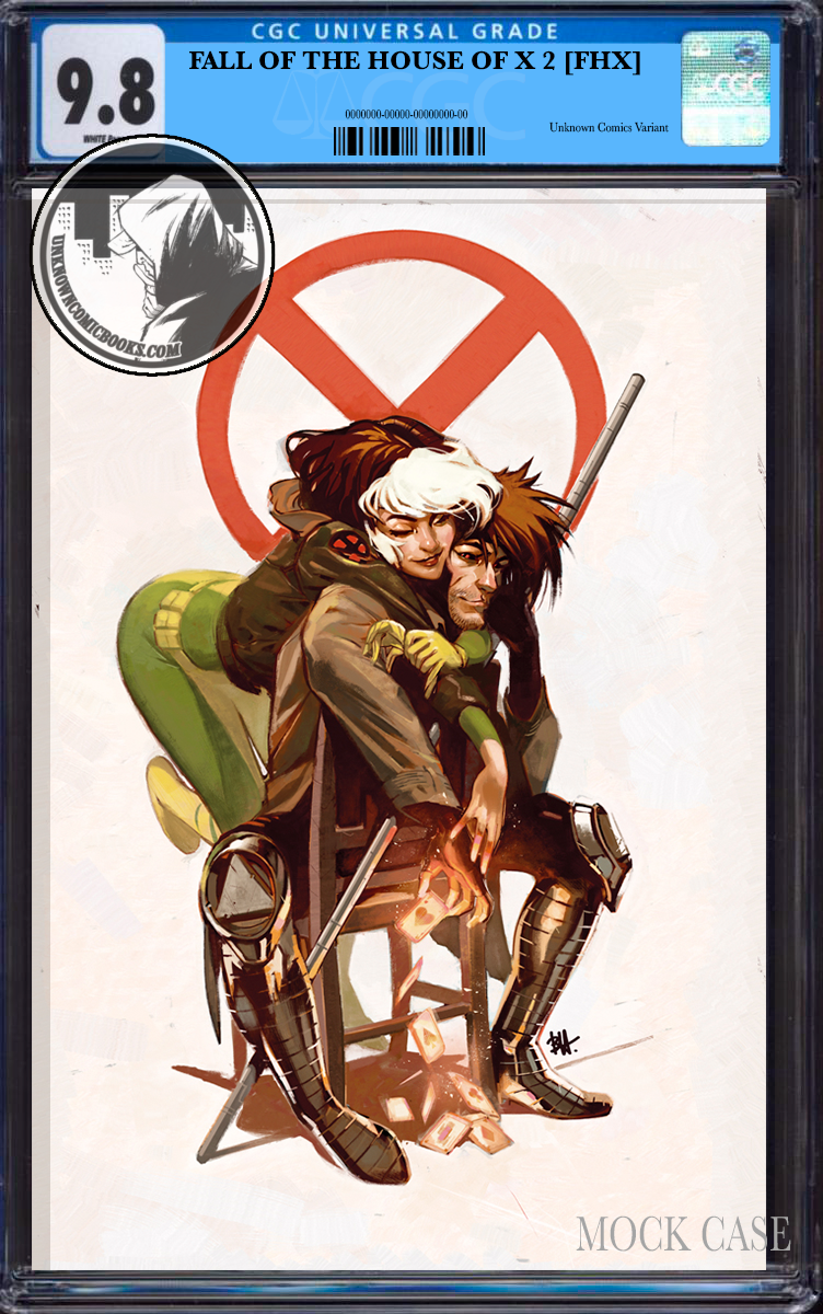 FALL OF THE HOUSE OF X #2 UNKNOWN COMICS BEN HARVEY EXCLUSIVE VIRGIN VAR [FHX]  [CGC 9.8 BLUE LABEL] (09/18/2024)