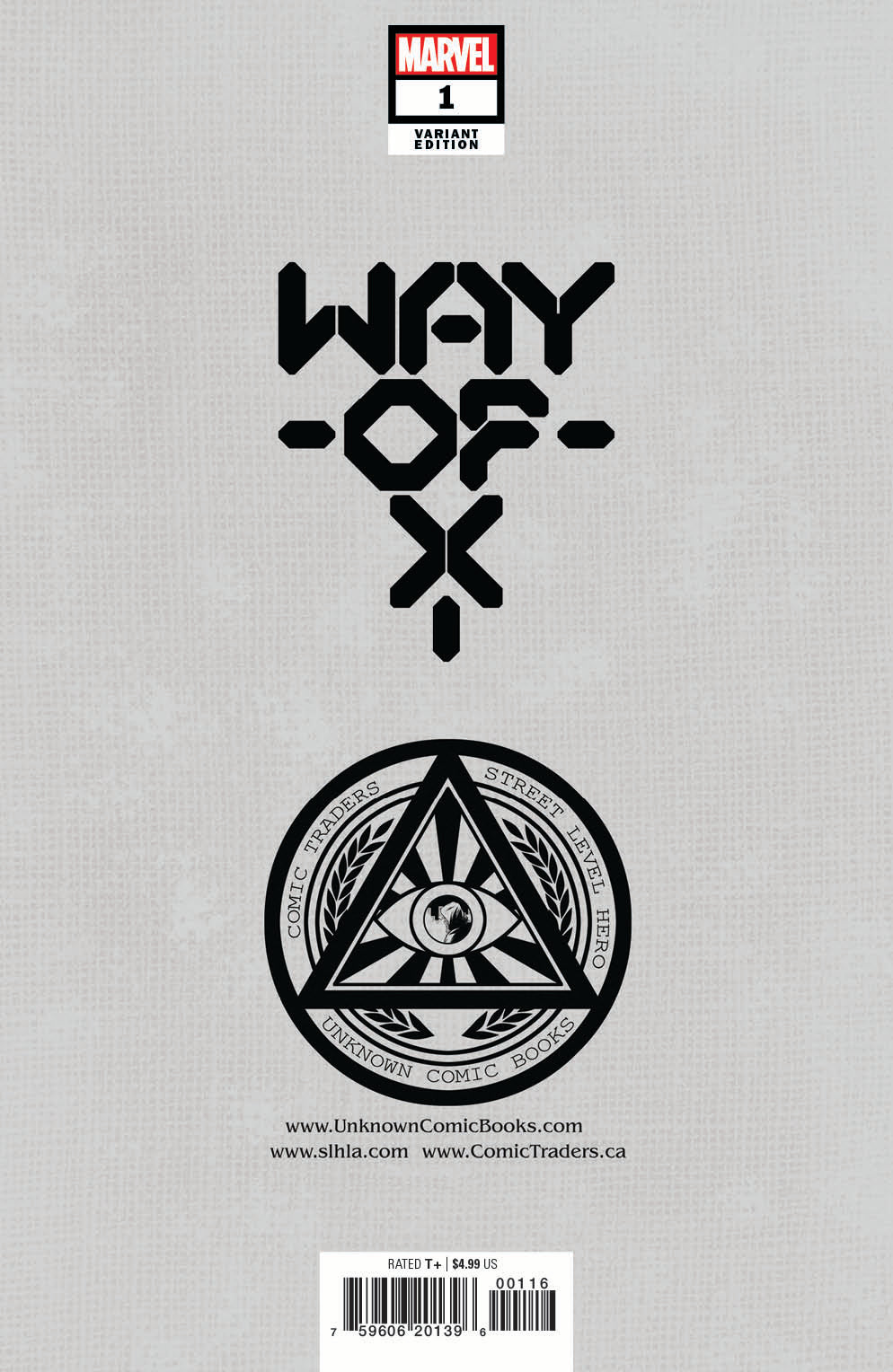 [Signed by Adrian Hough] Way Of X #1 Unknown Comics Jay Anacleto Exclusive Var [IN STOCK]