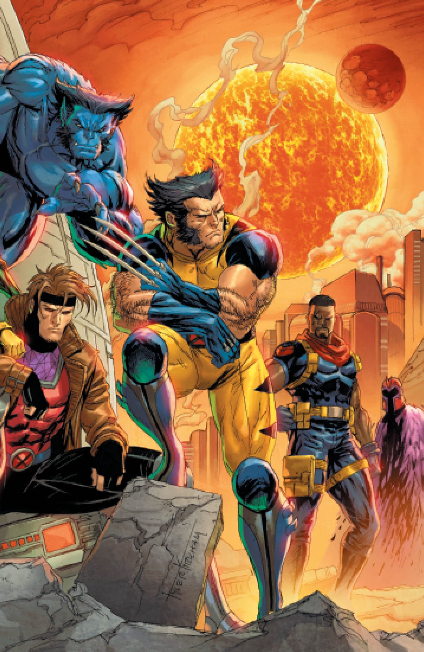 [SIGNED W/ COA] X-Men #14 Unknown Comic Tyler Kirkham CONNECTING COVER Exclusive Virgin Var [IN STOCK]