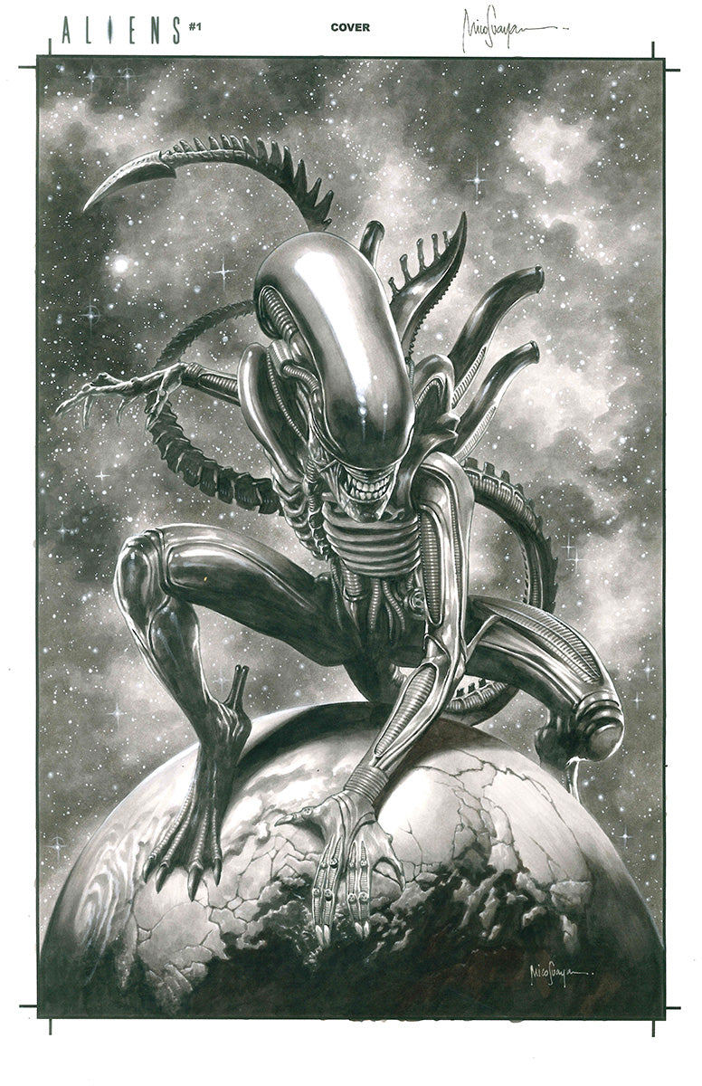 Alien #1 by Mico Suayan [ORIGINAL ART]