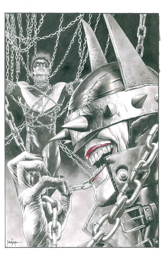 Batman Who Laughs # 1 by Mico Suayan [ORIGINAL ART]