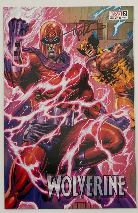 [signed w/coa] WOLVERINE #2 UNKNOWN COMICS TYLER KIRKHAM CONNECTING COVER EXCLUSIVE VAR [in stock]
