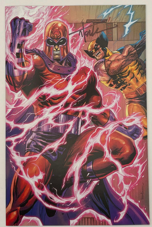 [signed w/coa] WOLVERINE #2 UNKNOWN COMICS TYLER KIRKHAM CONNECTING COVER EXCLUSIVE VIRGIN VAR [in stock]